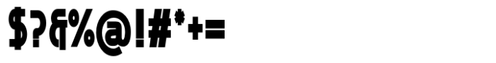 MN Grissee Pro Condensed Extra Bold Font OTHER CHARS