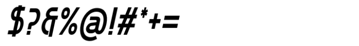MN Grissee Pro Condensed Italic Font OTHER CHARS