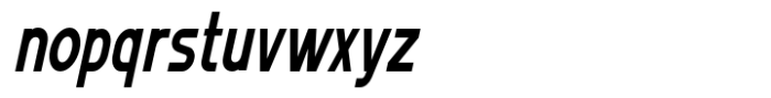 MN Grissee Pro Condensed Italic Font LOWERCASE