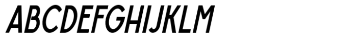 MN Grissee Pro Condensed Light Italic Font UPPERCASE