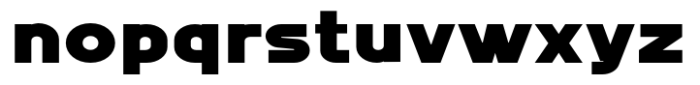 MN Grissee Pro Expanded Black Font LOWERCASE