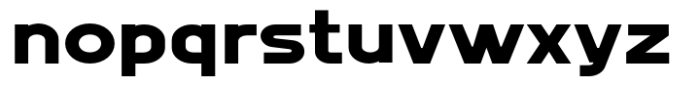 MN Grissee Pro Expanded Bold Font LOWERCASE