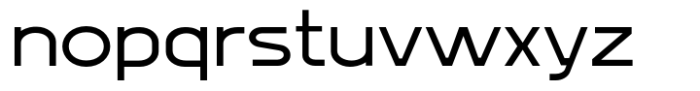 MN Grissee Pro Expanded Extra Light Font LOWERCASE