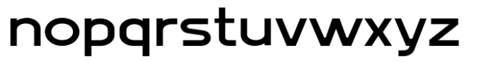 MN Grissee Pro Expanded Regular Font LOWERCASE