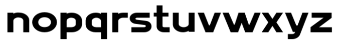 MN Grissee Pro Expanded Semi Bold Font LOWERCASE