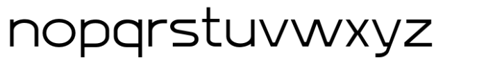 MN Grissee Pro Expanded Thin Font LOWERCASE