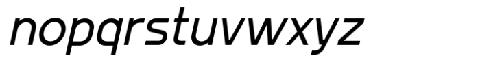 MN Grissee Pro Extra Light Italic Font LOWERCASE