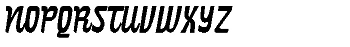 MN Jaybird 1 Font UPPERCASE