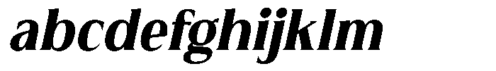 MN Managa Serif Bold Italic FONT