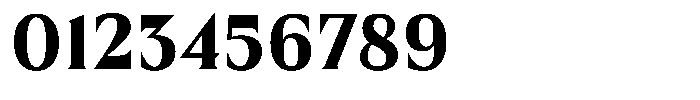 MN Managa Serif Bold Font OTHER CHARS