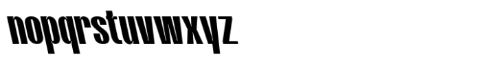 MN Raghford Back Slant Font LOWERCASE
