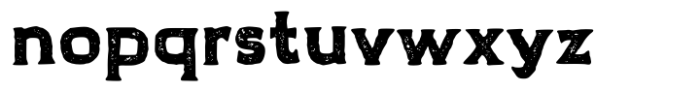 MN Revolta Stamp Font LOWERCASE
