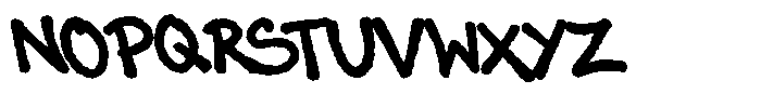 MN Tavera Regular Font LOWERCASE