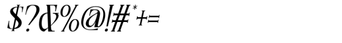 MNRagnala Italic Font OTHER CHARS