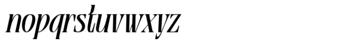 MNRagnala Italic Font LOWERCASE