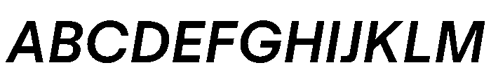 MNKYMarcel BdIt Instance Font UPPERCASE