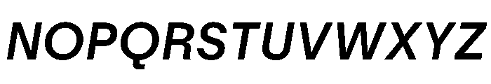 MNKYMarcel BdIt Instance Font UPPERCASE