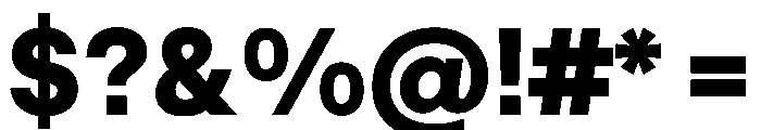 MNKYMarcel Blk Instance Font OTHER CHARS