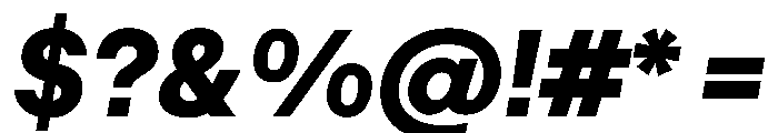 MNKYMarcel BlkIt Instance Font OTHER CHARS