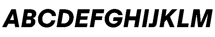 MNKYMarcel BlkIt Instance Font UPPERCASE