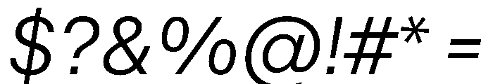 MNKYMarcel LtIt Instance Font OTHER CHARS
