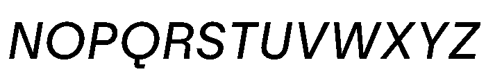 MNKYMarcel MdIt Instance Font UPPERCASE