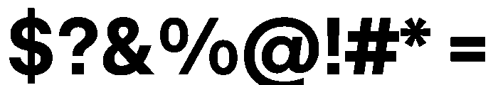MNKYMarcel XBd Instance Font OTHER CHARS
