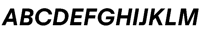 MNKYMarcel XBdIt Instance Font UPPERCASE
