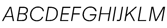 MNKYMarcel XLtIt Instance Font UPPERCASE