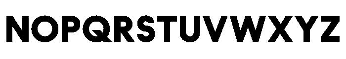 MNKYMaurice Black Instance Font UPPERCASE