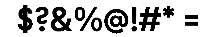 MNKYMaurice Bold Instance Font OTHER CHARS