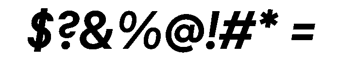 MNKYMaurice BoldItalic Instance Font OTHER CHARS
