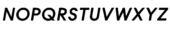 MNKYMaurice BoldItalic Instance Font UPPERCASE