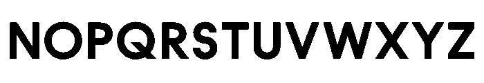 MNKYMaurice Extrabold Instance Font UPPERCASE