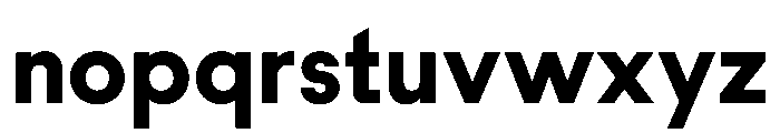 MNKYMaurice Extrabold Instance Font LOWERCASE