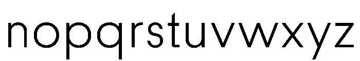 MNKYMaurice Extralight Instance Font LOWERCASE