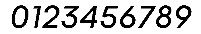 MNKYMaurice MediumItalic Instance Font OTHER CHARS