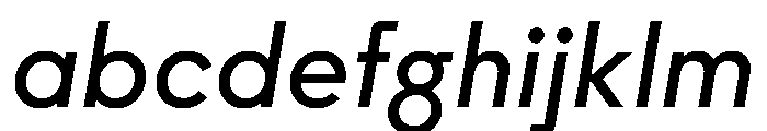 MNKYMaurice MediumItalic Instance FONT