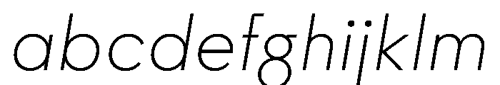 MNKYMaurice ThinItalic Instance FONT