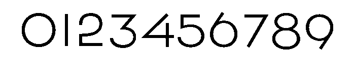 Mobtakar Thin Font OTHER CHARS