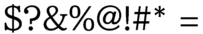 Mode Mincho A Large Std Regular Font OTHER CHARS