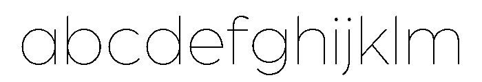 Mode Variable Thin FONT