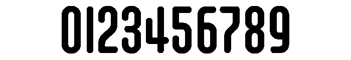 Modulator Text Var 100 Narrow Font OTHER CHARS
