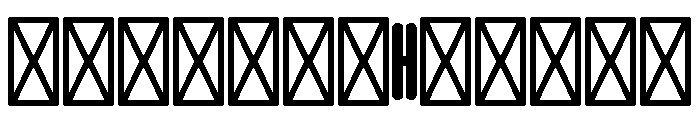 Modulator Var 100 Medium Font UPPERCASE