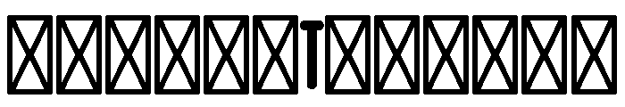 Modulator Var 100 Medium Font UPPERCASE