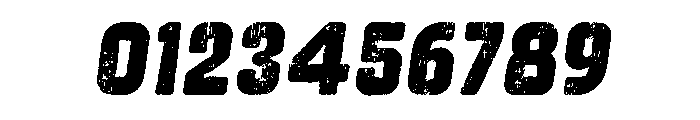 Mokharbash Oblique1 Font OTHER CHARS