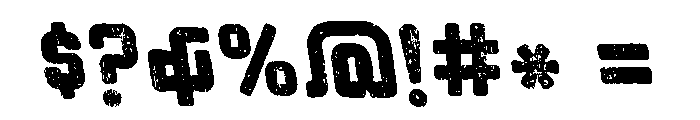 Mokharbash Oblique2 Font OTHER CHARS