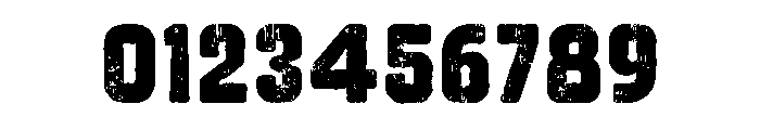 Mokharbash Scratched Font OTHER CHARS