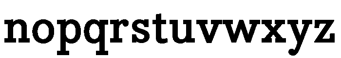 Mokoko Variable Bold Font LOWERCASE