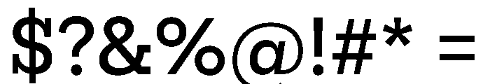 Mokoko Variable Medium Font OTHER CHARS
